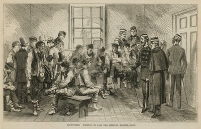 Recruiting: Waiting to pass the medical examination by English School