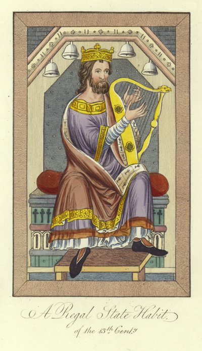 Regal State Habit of the 13th Century by English School