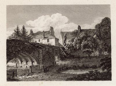 Remains of Eltham Palace, Kent by English School