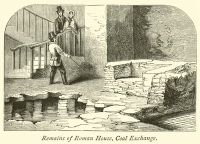 Remains of Roman House, Coal Exchange by English School