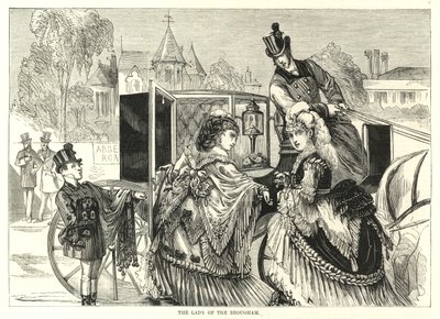 Representative Derby Women: The Lady of the Brougham by English School