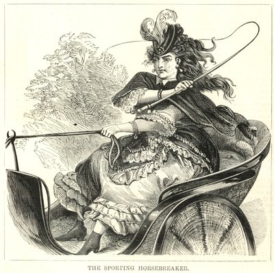 Representative Derby Women: The sporting horsebreaker by English School