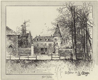 Residence of the Late M. Ferdinand de Lesseps by English School