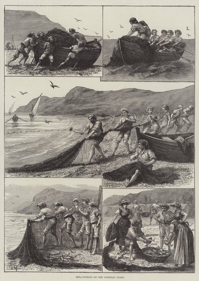 Reta-Fishing on the Corsican Coast by English School