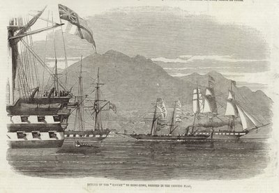Return of the Eaglet to Hong Kong by English School