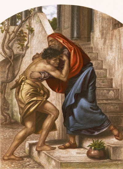 Return of the Prodigal Son by English School