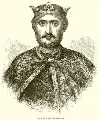 Richard Coeur-de-Lion by English School
