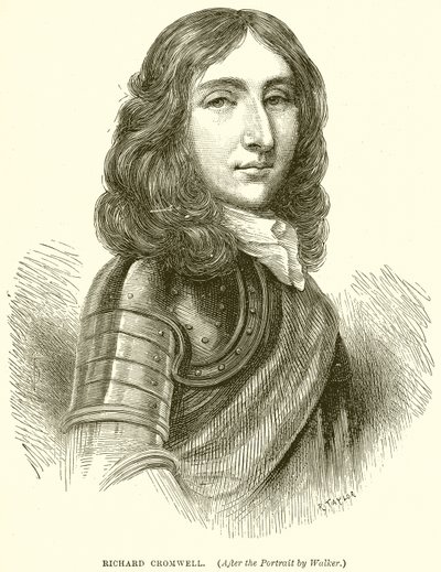 Richard Cromwell by English School
