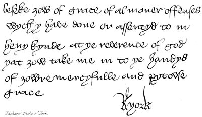 Richard Duke of York by English School
