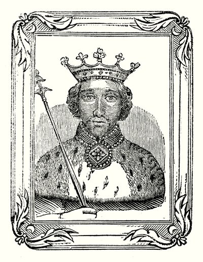 Richard II was Born in 1366, Crowned in 1377, and Murdered in 1399 by English School