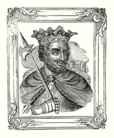 Richard I was born in 1157, crowned in 1189, and died in 1199 by English School