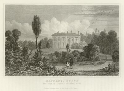 Riffens, Essex, the Seat of Spencer Phillips, Esquire by English School