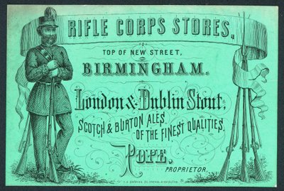 Rifle Corps Stores, proprietor Pope by English School