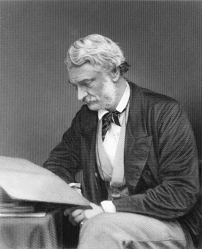 Right Honourable Lord John Manners, Engraved by G. Cook from a Photograph by S.A. Walker by English School