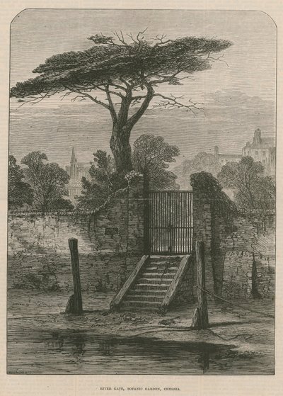 River Gate of the Botanic Garden by English School
