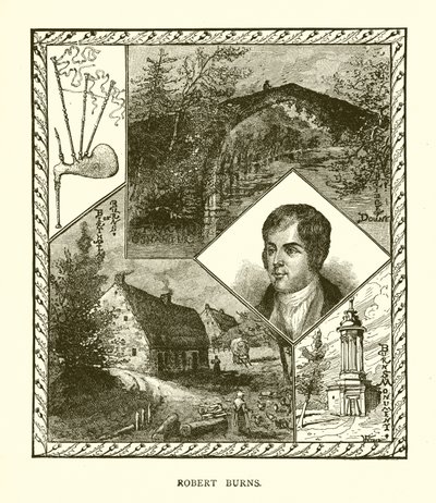 Robert Burns by English School