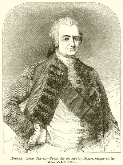 Robert, Lord Clive by English School