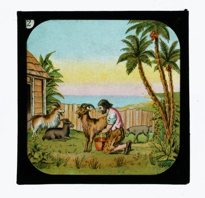 Robinson Crusoe by English School