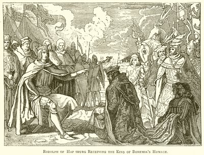 Rodolph of Hapsburg Receiving the King of Bohemia
