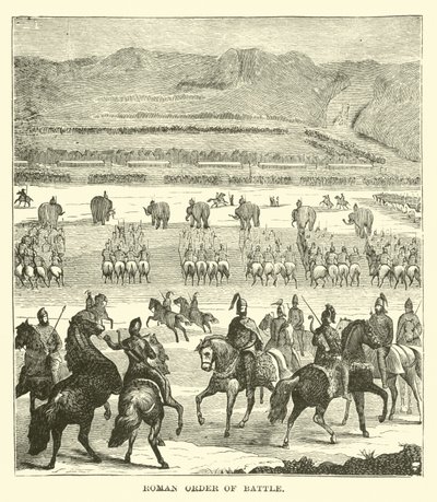 Roman Order of Battle by English School