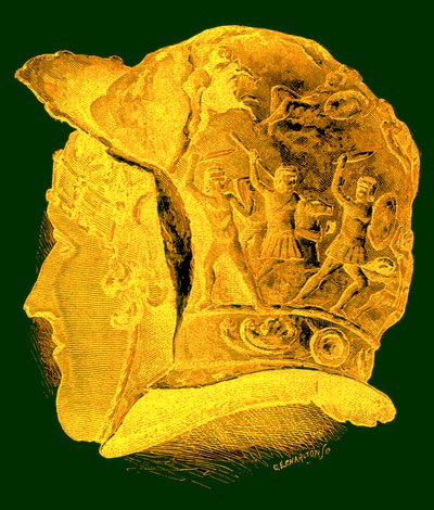 Roman Votive Helmet (illustration from Cassell