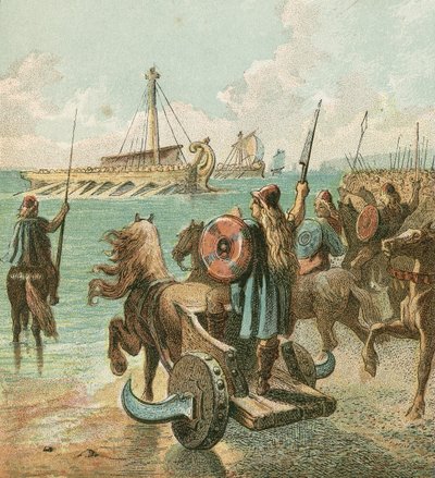 Romans Conquer Britain by English School