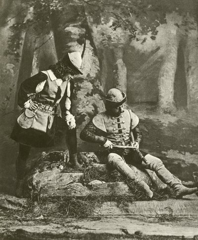 Rosalind and Orlando by English School