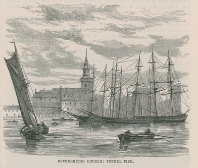 Rotherhithe Church by English School