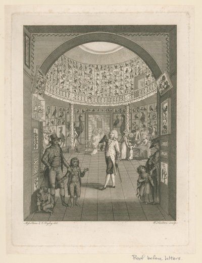 Rotunda at the Leverian Museum by English School