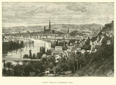 Rouen from St Catherine