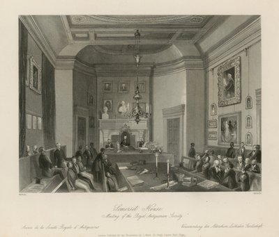 Royal Antiquarian Society by English School