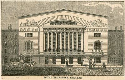 Royal Brunswick Theatre, London by English School