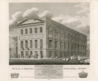 Royal Cobourg Theatre, Surrey by English School