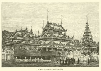 Royal Palace, Mandalay by English School