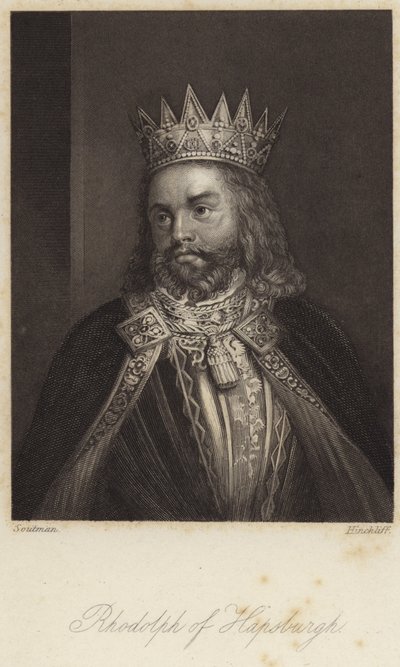 Rudolph of Habsburg by English School