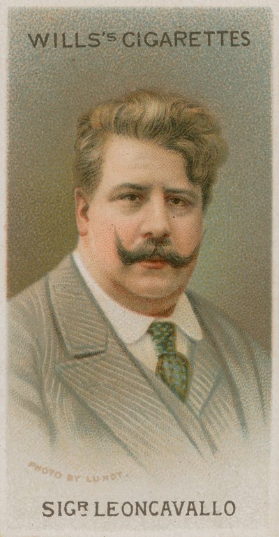 Ruggiero Leoncavallo by English School
