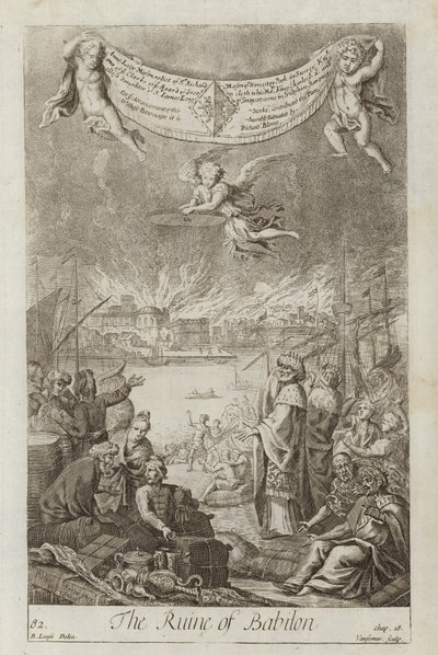 Ruins of Babylon by English School