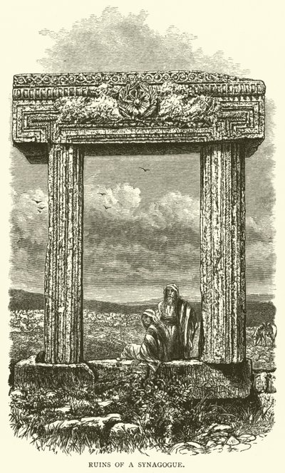 Ruins of a Synagogue by English School