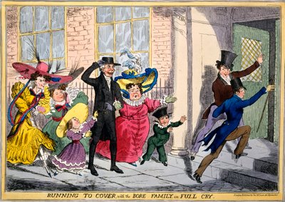 Running to Cover with the Bore Family in Full Cry, c.1830 by English School