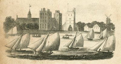 Sailing Match on the Thames by English School