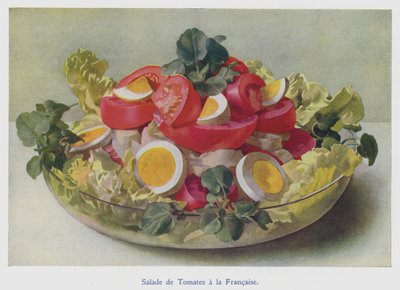 French Tomato Salad by English School