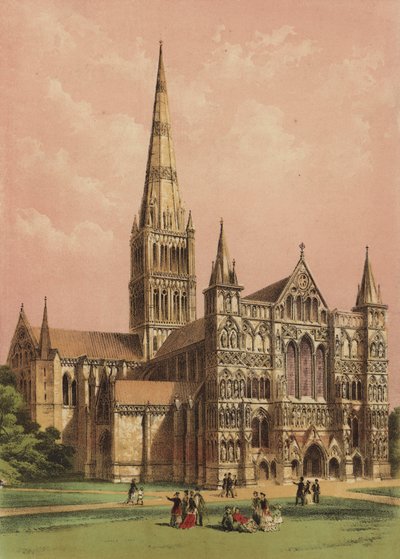 Salisbury Cathedral, Wiltshire by English School