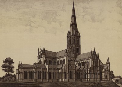 Salisbury Cathedral, from the North East by English School