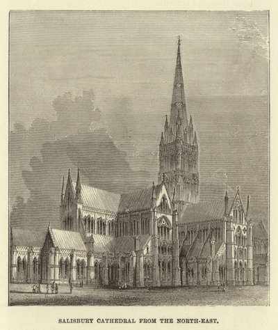 Salisbury Cathedral from the North-East by English School