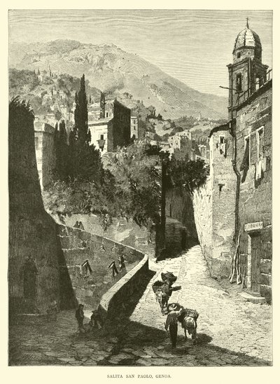 Salita San Paolo, Genoa by English School