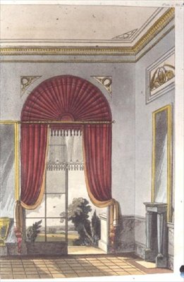 Saloon, Plate 87 from Ackermann