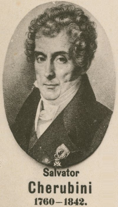 Salvator Cherubini by English School