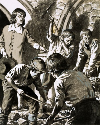 Samuel Pepys recorded how he tried to find Barkstead