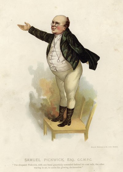 Samuel Pickwick by English School