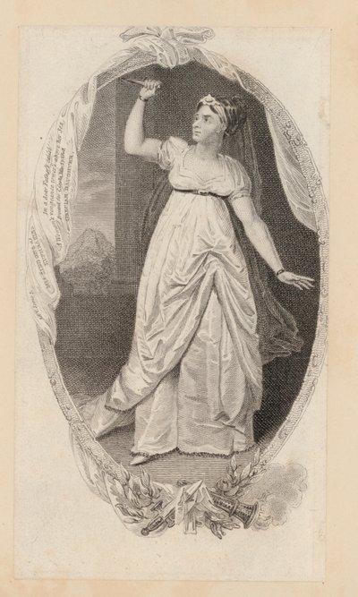 Sarah Siddons, Actress, as Euphrasia by English School